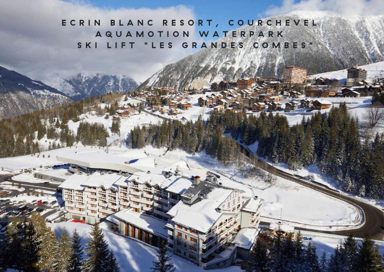 Ecrin Blanc Resort Courchevel - Aquapark Exteriér fotografie