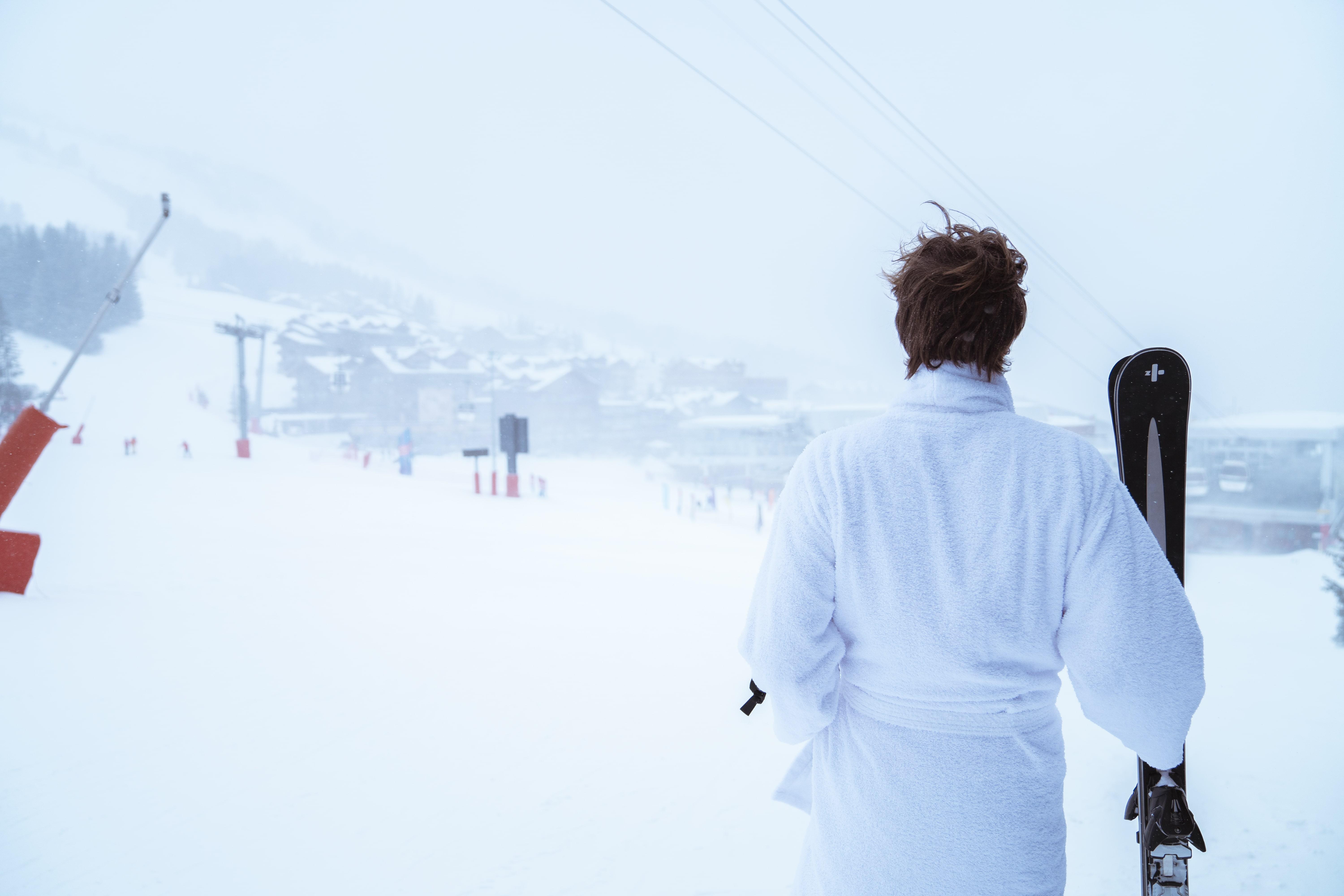 Ecrin Blanc Resort Courchevel - Aquapark Exteriér fotografie