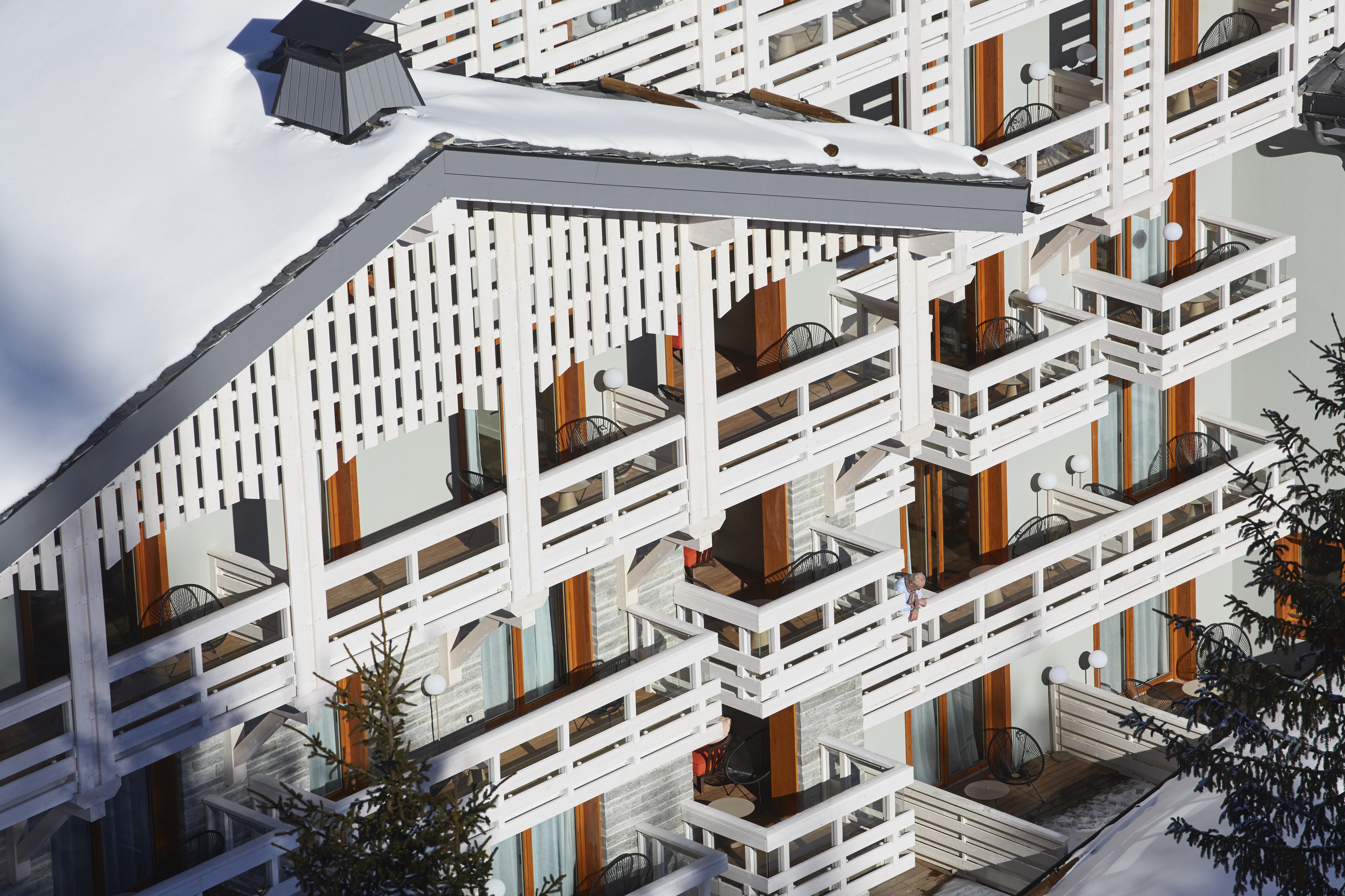 Ecrin Blanc Resort Courchevel - Aquapark Exteriér fotografie