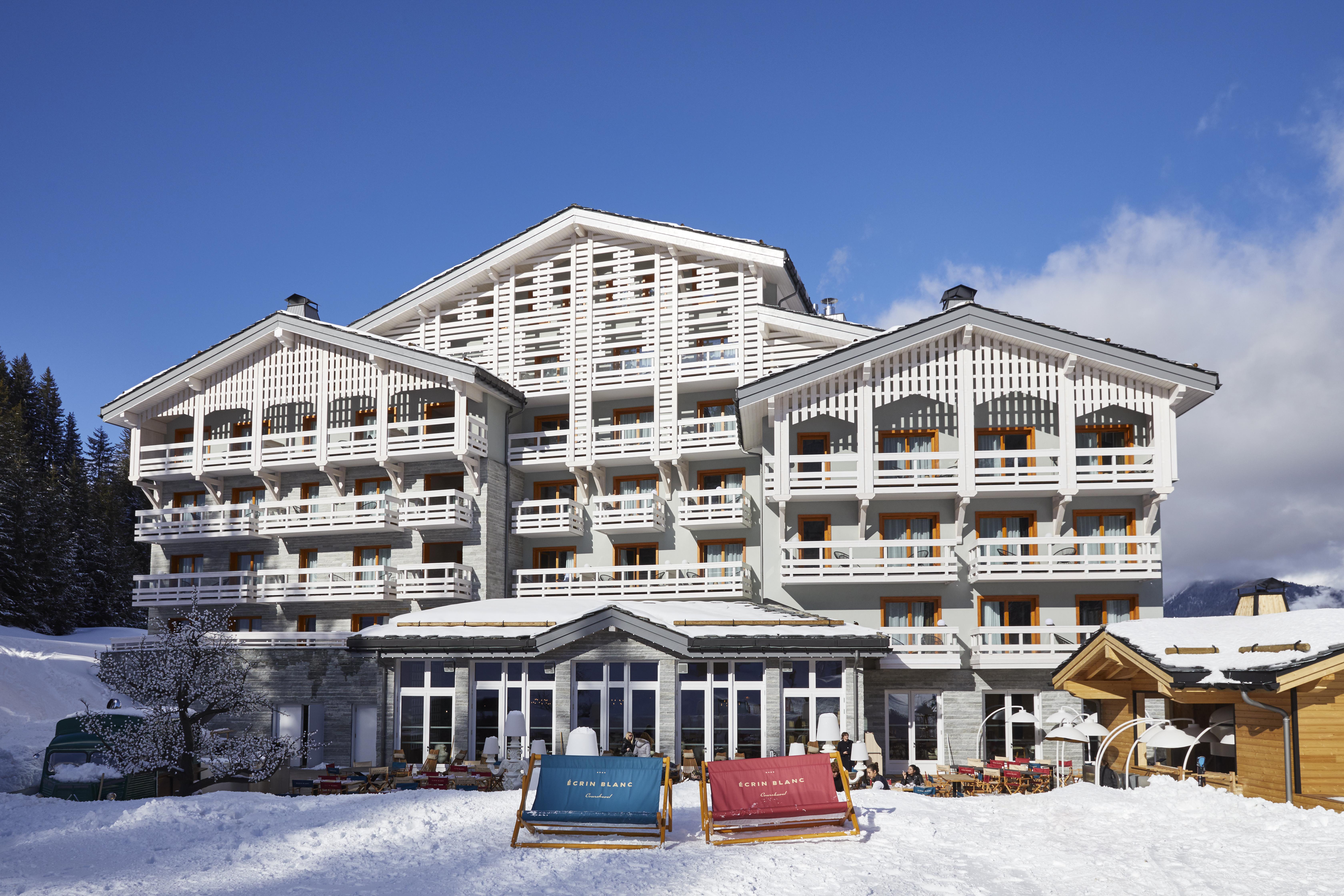 Ecrin Blanc Resort Courchevel - Aquapark Exteriér fotografie